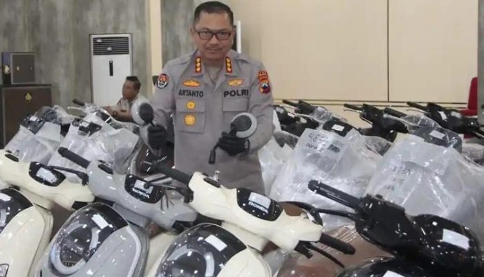 Sindikat Kredit Fiktif Jual 150 Motor ke Luar Negeri, Polda Jateng Tangkap Eksekutor