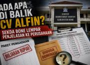 Ada Apa di Balik CV Alfin? Sekda Bone Lempar Penjelasan ke Perusahaan